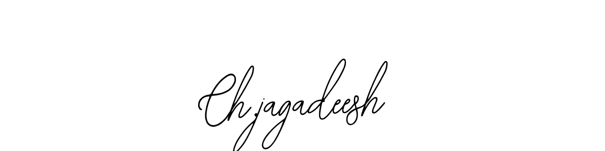 Use a signature maker to create a handwritten signature online. With this signature software, you can design (Bearetta-2O07w) your own signature for name Ch.jagadeesh. Ch.jagadeesh signature style 12 images and pictures png