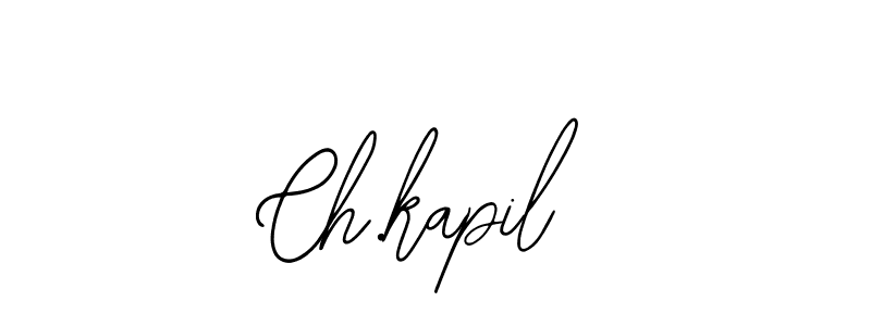 Once you've used our free online signature maker to create your best signature Bearetta-2O07w style, it's time to enjoy all of the benefits that Ch.kapil name signing documents. Ch.kapil signature style 12 images and pictures png