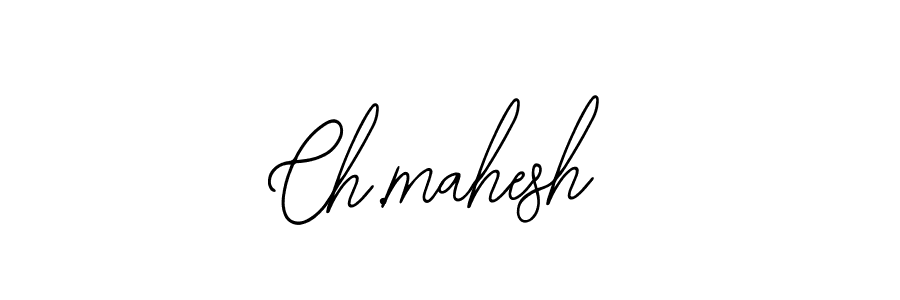 Make a beautiful signature design for name Ch.mahesh. With this signature (Bearetta-2O07w) style, you can create a handwritten signature for free. Ch.mahesh signature style 12 images and pictures png