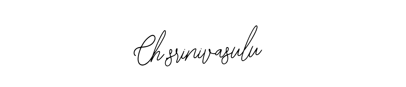 Make a beautiful signature design for name Ch.srinivasulu. Use this online signature maker to create a handwritten signature for free. Ch.srinivasulu signature style 12 images and pictures png