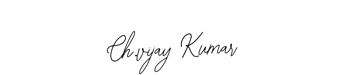 You can use this online signature creator to create a handwritten signature for the name Ch.vijay Kumar. This is the best online autograph maker. Ch.vijay Kumar signature style 12 images and pictures png