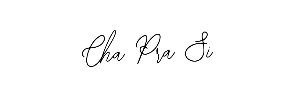 Design your own signature with our free online signature maker. With this signature software, you can create a handwritten (Bearetta-2O07w) signature for name Cha Pra Si. Cha Pra Si signature style 12 images and pictures png