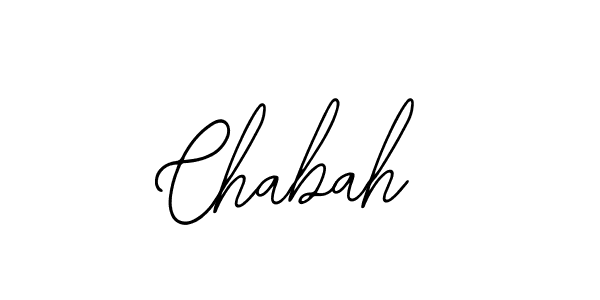 if you are searching for the best signature style for your name Chabah. so please give up your signature search. here we have designed multiple signature styles  using Bearetta-2O07w. Chabah signature style 12 images and pictures png