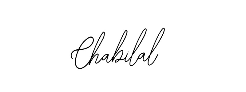 Use a signature maker to create a handwritten signature online. With this signature software, you can design (Bearetta-2O07w) your own signature for name Chabilal. Chabilal signature style 12 images and pictures png