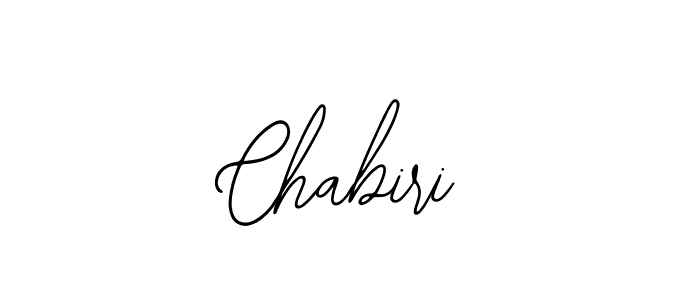 Use a signature maker to create a handwritten signature online. With this signature software, you can design (Bearetta-2O07w) your own signature for name Chabiri. Chabiri signature style 12 images and pictures png