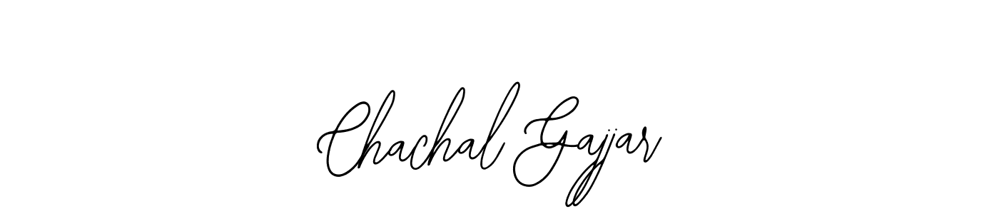 Make a short Chachal Gajjar signature style. Manage your documents anywhere anytime using Bearetta-2O07w. Create and add eSignatures, submit forms, share and send files easily. Chachal Gajjar signature style 12 images and pictures png