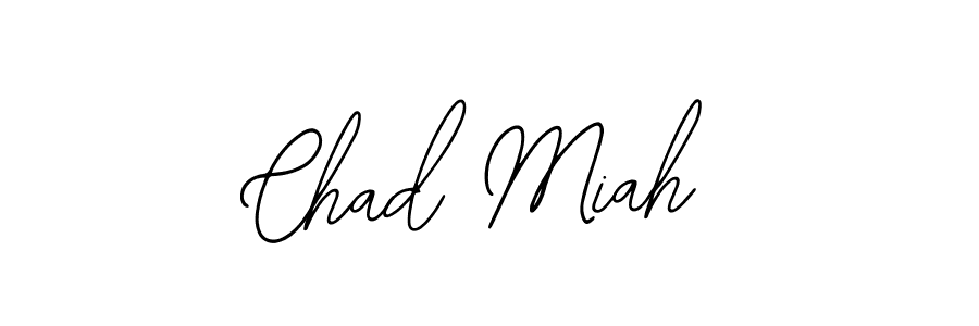 Make a beautiful signature design for name Chad Miah. With this signature (Bearetta-2O07w) style, you can create a handwritten signature for free. Chad Miah signature style 12 images and pictures png