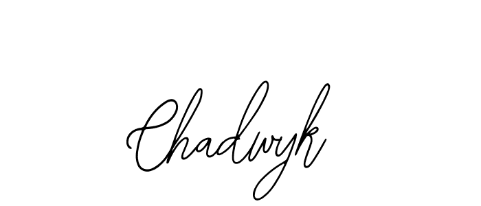 if you are searching for the best signature style for your name Chadwyk. so please give up your signature search. here we have designed multiple signature styles  using Bearetta-2O07w. Chadwyk signature style 12 images and pictures png