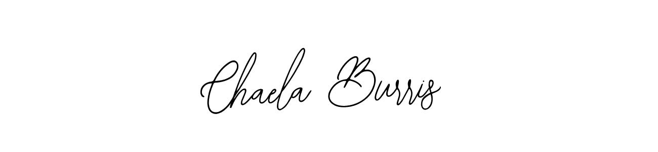 Make a beautiful signature design for name Chaela Burris. Use this online signature maker to create a handwritten signature for free. Chaela Burris signature style 12 images and pictures png