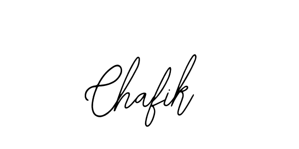 You should practise on your own different ways (Bearetta-2O07w) to write your name (Chafik) in signature. don't let someone else do it for you. Chafik signature style 12 images and pictures png