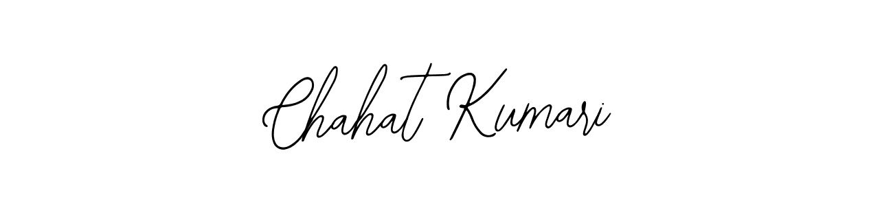 Design your own signature with our free online signature maker. With this signature software, you can create a handwritten (Bearetta-2O07w) signature for name Chahat Kumari. Chahat Kumari signature style 12 images and pictures png