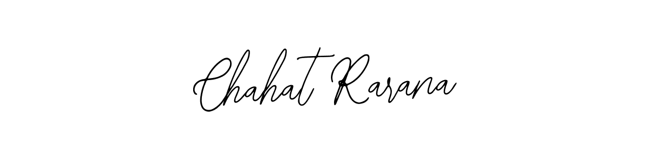 Also You can easily find your signature by using the search form. We will create Chahat Rarana name handwritten signature images for you free of cost using Bearetta-2O07w sign style. Chahat Rarana signature style 12 images and pictures png
