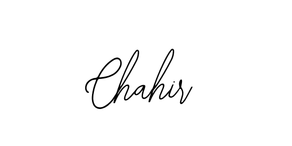 The best way (Bearetta-2O07w) to make a short signature is to pick only two or three words in your name. The name Chahir include a total of six letters. For converting this name. Chahir signature style 12 images and pictures png