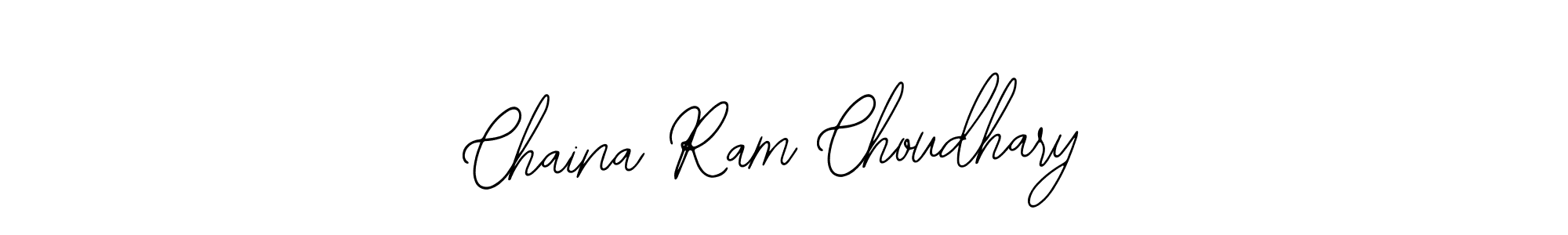 Also we have Chaina Ram Choudhary name is the best signature style. Create professional handwritten signature collection using Bearetta-2O07w autograph style. Chaina Ram Choudhary signature style 12 images and pictures png