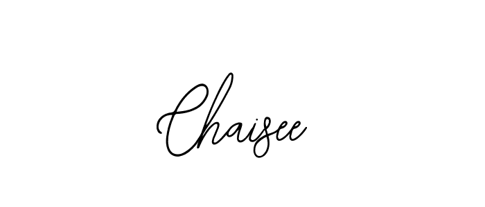 How to make Chaisee signature? Bearetta-2O07w is a professional autograph style. Create handwritten signature for Chaisee name. Chaisee signature style 12 images and pictures png