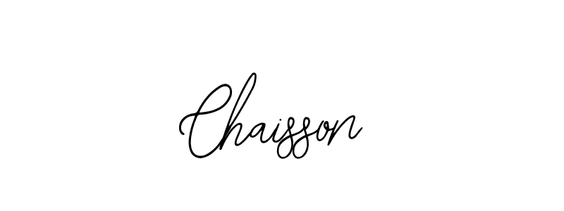 Design your own signature with our free online signature maker. With this signature software, you can create a handwritten (Bearetta-2O07w) signature for name Chaisson. Chaisson signature style 12 images and pictures png