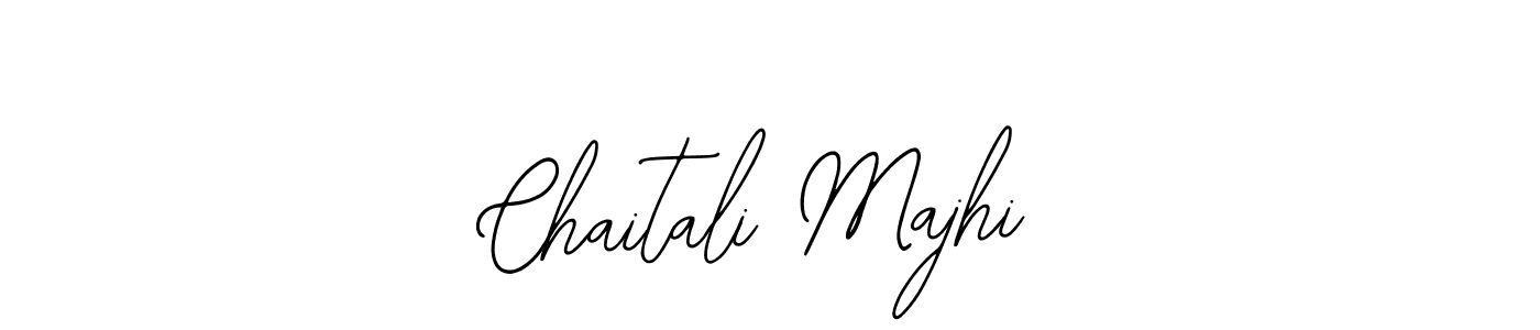 The best way (Bearetta-2O07w) to make a short signature is to pick only two or three words in your name. The name Chaitali Majhi include a total of six letters. For converting this name. Chaitali Majhi signature style 12 images and pictures png