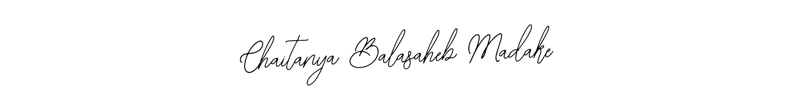 Create a beautiful signature design for name Chaitanya Balasaheb Madake. With this signature (Bearetta-2O07w) fonts, you can make a handwritten signature for free. Chaitanya Balasaheb Madake signature style 12 images and pictures png