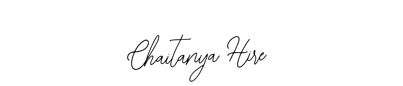 Also we have Chaitanya Hire name is the best signature style. Create professional handwritten signature collection using Bearetta-2O07w autograph style. Chaitanya Hire signature style 12 images and pictures png