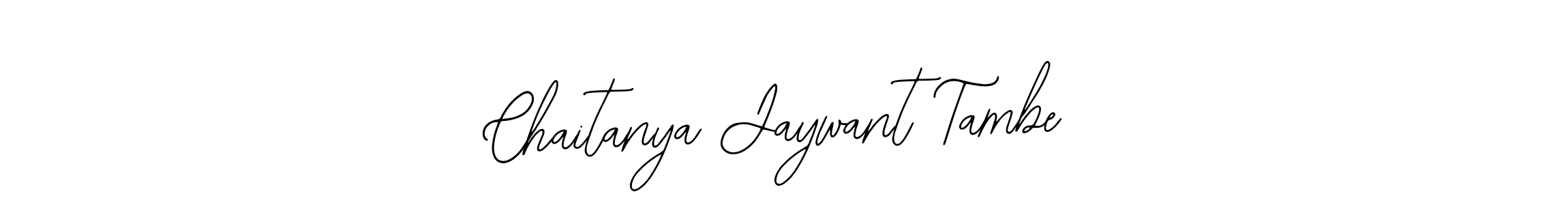 Make a beautiful signature design for name Chaitanya Jaywant Tambe. Use this online signature maker to create a handwritten signature for free. Chaitanya Jaywant Tambe signature style 12 images and pictures png