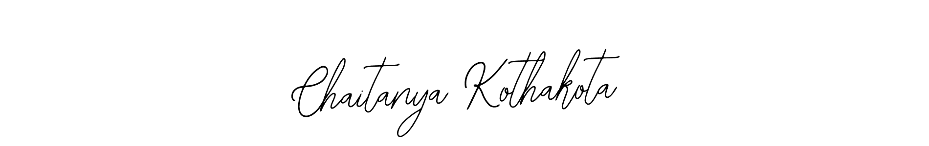 You should practise on your own different ways (Bearetta-2O07w) to write your name (Chaitanya Kothakota) in signature. don't let someone else do it for you. Chaitanya Kothakota signature style 12 images and pictures png