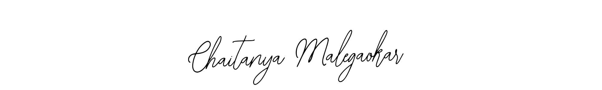 How to make Chaitanya Malegaokar signature? Bearetta-2O07w is a professional autograph style. Create handwritten signature for Chaitanya Malegaokar name. Chaitanya Malegaokar signature style 12 images and pictures png