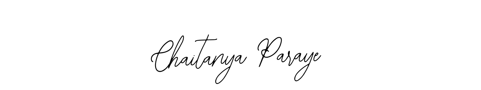 Also we have Chaitanya Paraye name is the best signature style. Create professional handwritten signature collection using Bearetta-2O07w autograph style. Chaitanya Paraye signature style 12 images and pictures png