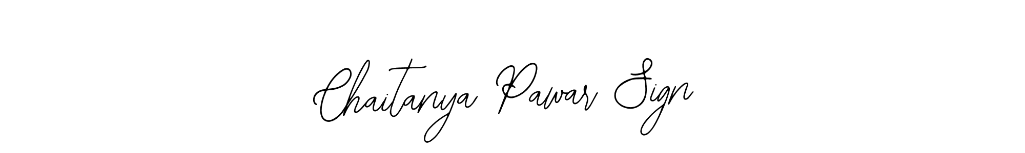 Design your own signature with our free online signature maker. With this signature software, you can create a handwritten (Bearetta-2O07w) signature for name Chaitanya Pawar Sign. Chaitanya Pawar Sign signature style 12 images and pictures png