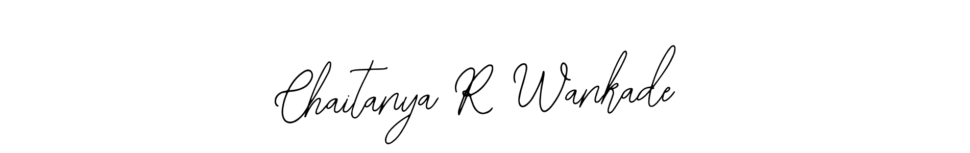 Chaitanya R Wankade stylish signature style. Best Handwritten Sign (Bearetta-2O07w) for my name. Handwritten Signature Collection Ideas for my name Chaitanya R Wankade. Chaitanya R Wankade signature style 12 images and pictures png