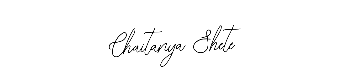 Use a signature maker to create a handwritten signature online. With this signature software, you can design (Bearetta-2O07w) your own signature for name Chaitanya Shete. Chaitanya Shete signature style 12 images and pictures png