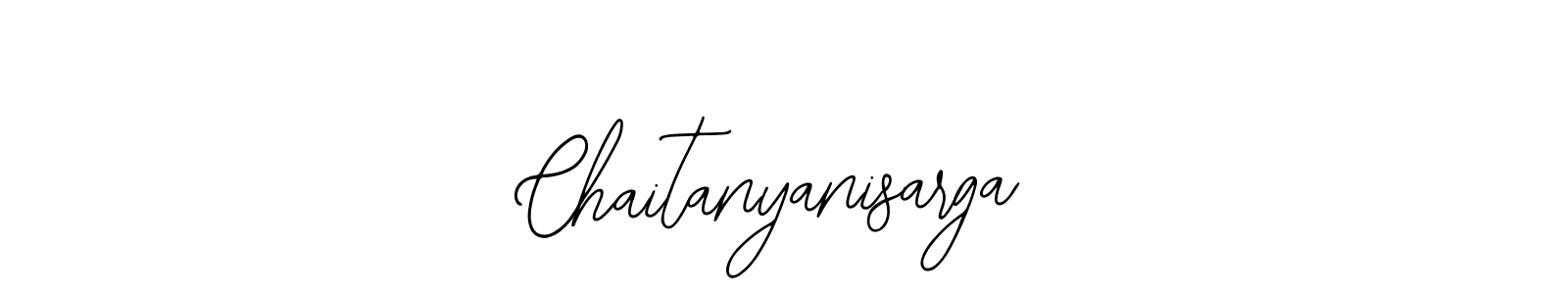 Use a signature maker to create a handwritten signature online. With this signature software, you can design (Bearetta-2O07w) your own signature for name Chaitanyanisarga. Chaitanyanisarga signature style 12 images and pictures png