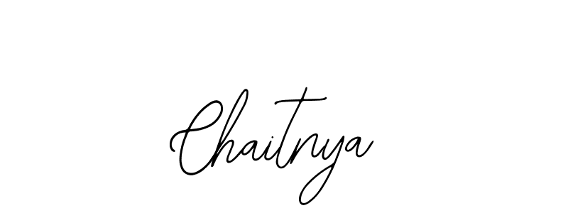 How to make Chaitnya name signature. Use Bearetta-2O07w style for creating short signs online. This is the latest handwritten sign. Chaitnya signature style 12 images and pictures png