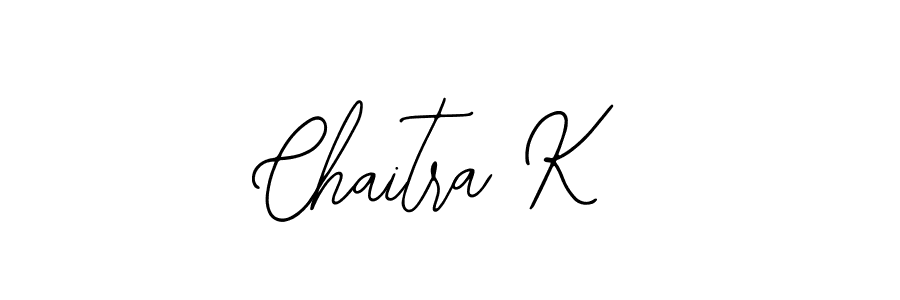 How to make Chaitra K signature? Bearetta-2O07w is a professional autograph style. Create handwritten signature for Chaitra K name. Chaitra K signature style 12 images and pictures png