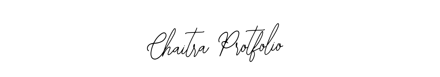 Create a beautiful signature design for name Chaitra Protfolio. With this signature (Bearetta-2O07w) fonts, you can make a handwritten signature for free. Chaitra Protfolio signature style 12 images and pictures png