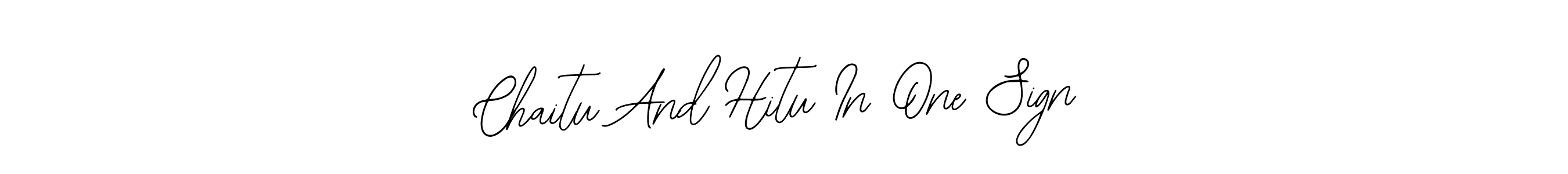 Make a beautiful signature design for name Chaitu And Hitu In One Sign. Use this online signature maker to create a handwritten signature for free. Chaitu And Hitu In One Sign signature style 12 images and pictures png