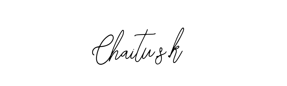 Make a short Chaitu.s.k signature style. Manage your documents anywhere anytime using Bearetta-2O07w. Create and add eSignatures, submit forms, share and send files easily. Chaitu.s.k signature style 12 images and pictures png