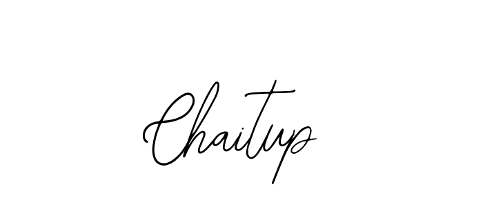 How to make Chaitup name signature. Use Bearetta-2O07w style for creating short signs online. This is the latest handwritten sign. Chaitup signature style 12 images and pictures png