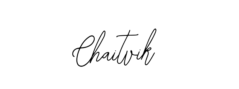 The best way (Bearetta-2O07w) to make a short signature is to pick only two or three words in your name. The name Chaitvik include a total of six letters. For converting this name. Chaitvik signature style 12 images and pictures png