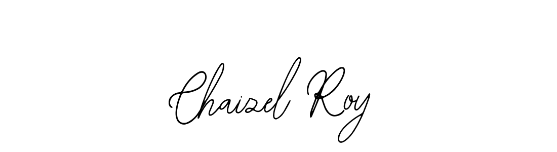 How to make Chaizel Roy name signature. Use Bearetta-2O07w style for creating short signs online. This is the latest handwritten sign. Chaizel Roy signature style 12 images and pictures png