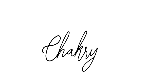 How to make Chakry name signature. Use Bearetta-2O07w style for creating short signs online. This is the latest handwritten sign. Chakry signature style 12 images and pictures png