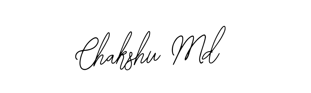 The best way (Bearetta-2O07w) to make a short signature is to pick only two or three words in your name. The name Chakshu Md include a total of six letters. For converting this name. Chakshu Md signature style 12 images and pictures png