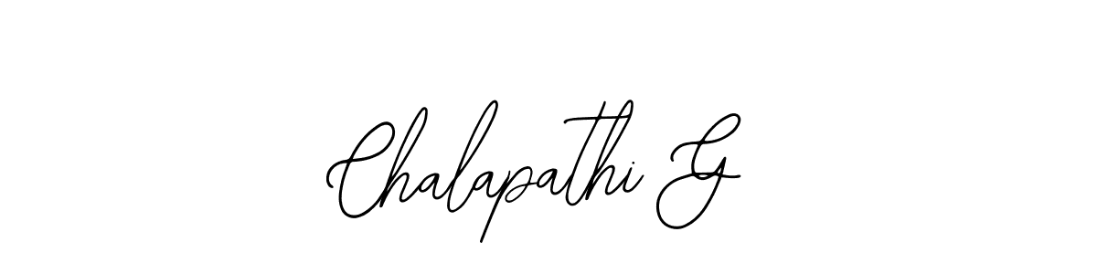 Chalapathi G stylish signature style. Best Handwritten Sign (Bearetta-2O07w) for my name. Handwritten Signature Collection Ideas for my name Chalapathi G. Chalapathi G signature style 12 images and pictures png