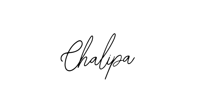 How to make Chalipa signature? Bearetta-2O07w is a professional autograph style. Create handwritten signature for Chalipa name. Chalipa signature style 12 images and pictures png