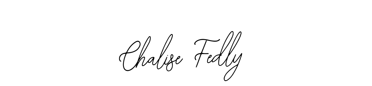 How to make Chalise Fedly name signature. Use Bearetta-2O07w style for creating short signs online. This is the latest handwritten sign. Chalise Fedly signature style 12 images and pictures png