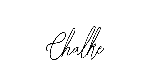 How to Draw Chalke signature style? Bearetta-2O07w is a latest design signature styles for name Chalke. Chalke signature style 12 images and pictures png