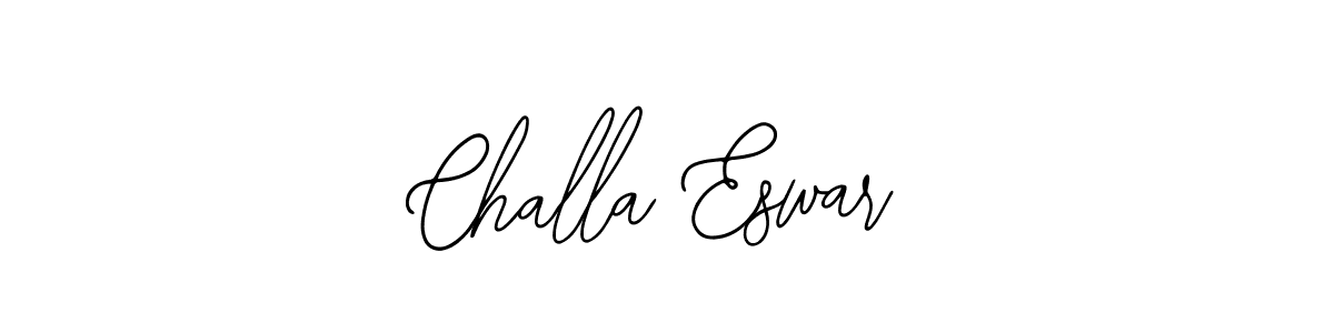 You should practise on your own different ways (Bearetta-2O07w) to write your name (Challa Eswar) in signature. don't let someone else do it for you. Challa Eswar signature style 12 images and pictures png