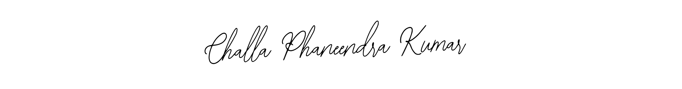 Create a beautiful signature design for name Challa Phaneendra Kumar. With this signature (Bearetta-2O07w) fonts, you can make a handwritten signature for free. Challa Phaneendra Kumar signature style 12 images and pictures png