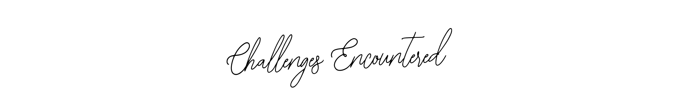 Make a beautiful signature design for name Challenges Encountered. Use this online signature maker to create a handwritten signature for free. Challenges Encountered signature style 12 images and pictures png