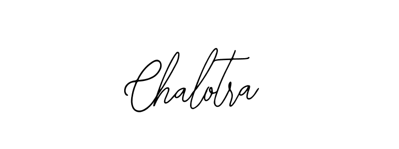 How to make Chalotra signature? Bearetta-2O07w is a professional autograph style. Create handwritten signature for Chalotra name. Chalotra signature style 12 images and pictures png