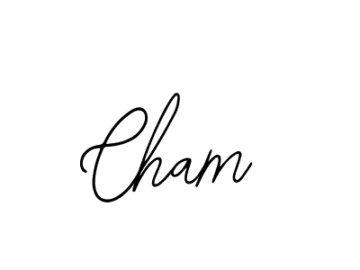 It looks lik you need a new signature style for name Cham. Design unique handwritten (Bearetta-2O07w) signature with our free signature maker in just a few clicks. Cham signature style 12 images and pictures png